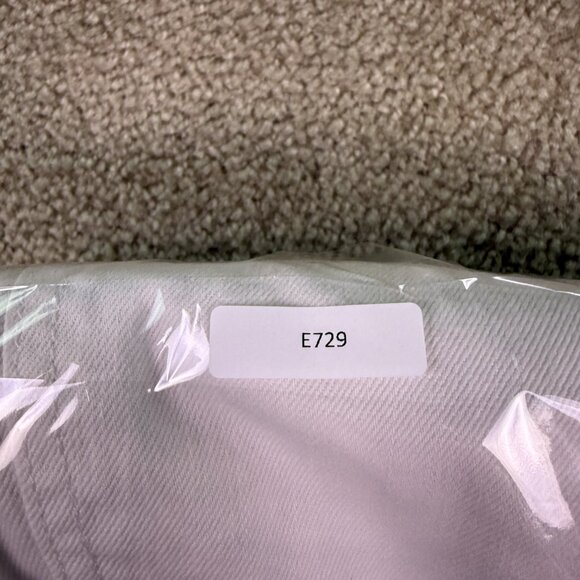 LL Bean Favorite Fit Cropped Capri Pants Womens Size 14 Petite White 35x19 E729 - Picture 13 of 13